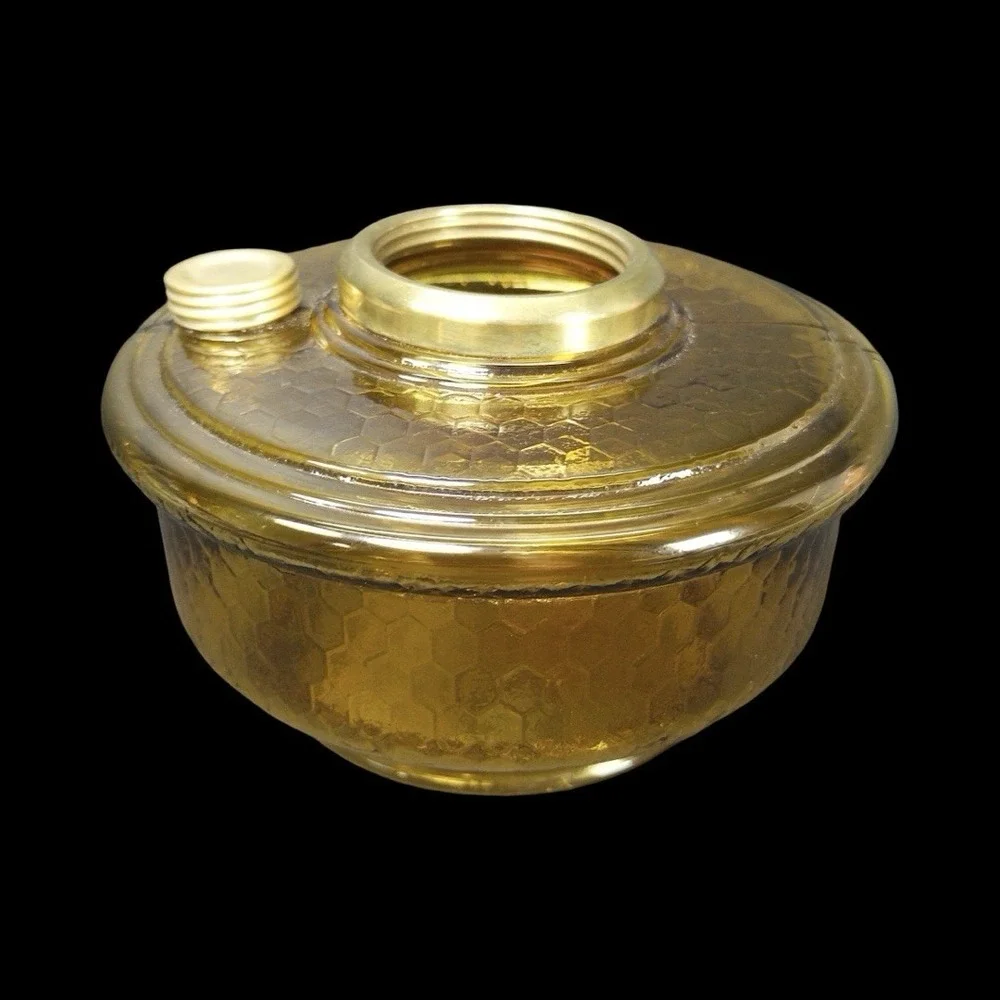 Aladdin Lamp Amber‎ Genie III Font Part #R068N Regency Fuel Lighting